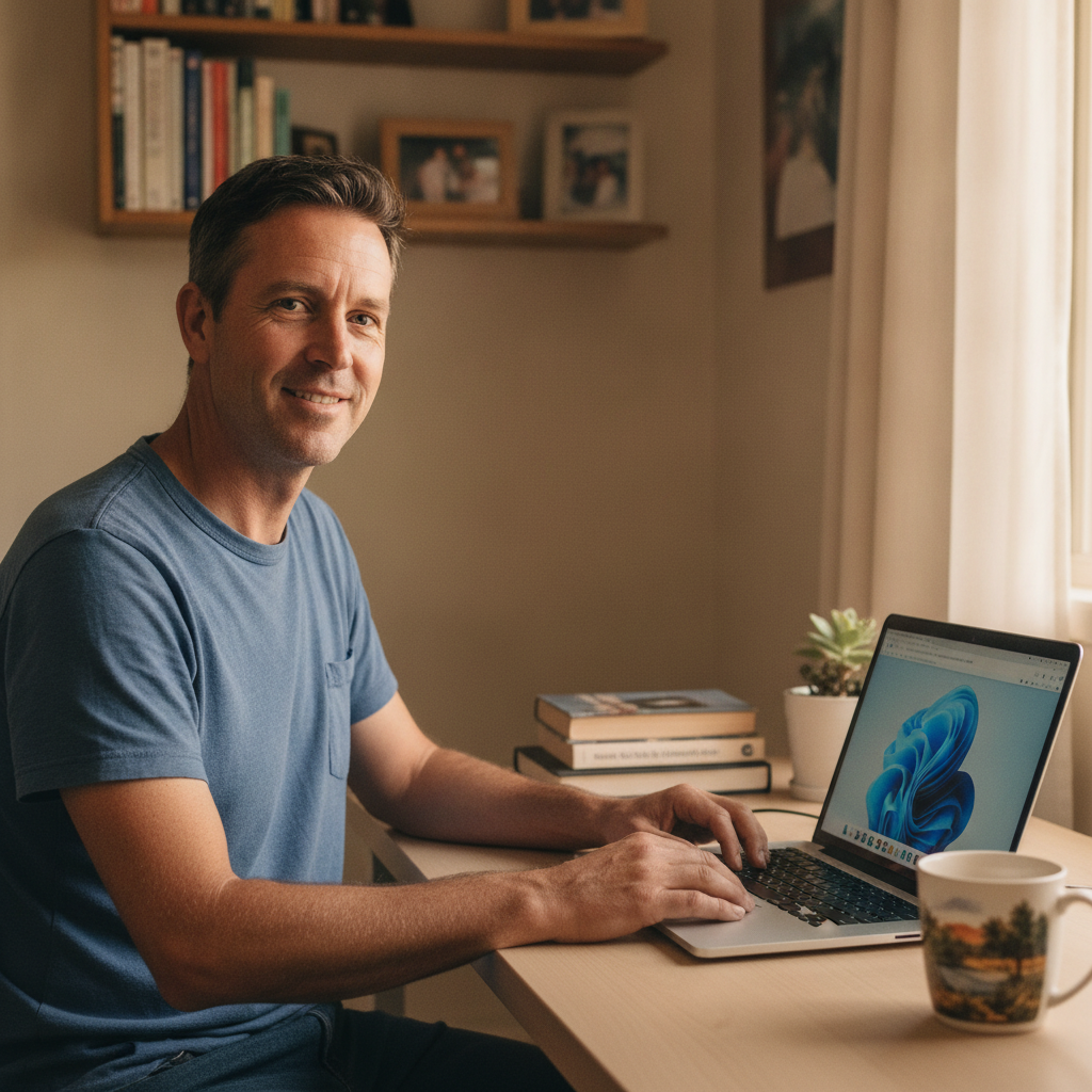 Laptop and desktop cleaning in Jacksons Flat (2469) — an at-home owner pleased their computer runs cool and quiet again