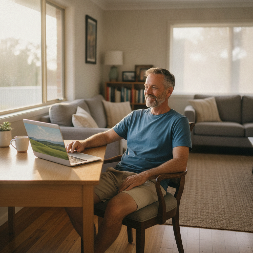 Computer cleaning in Jenolan (2790) — a local resident at home with a clean, fast, dust-free computer running cool and quiet