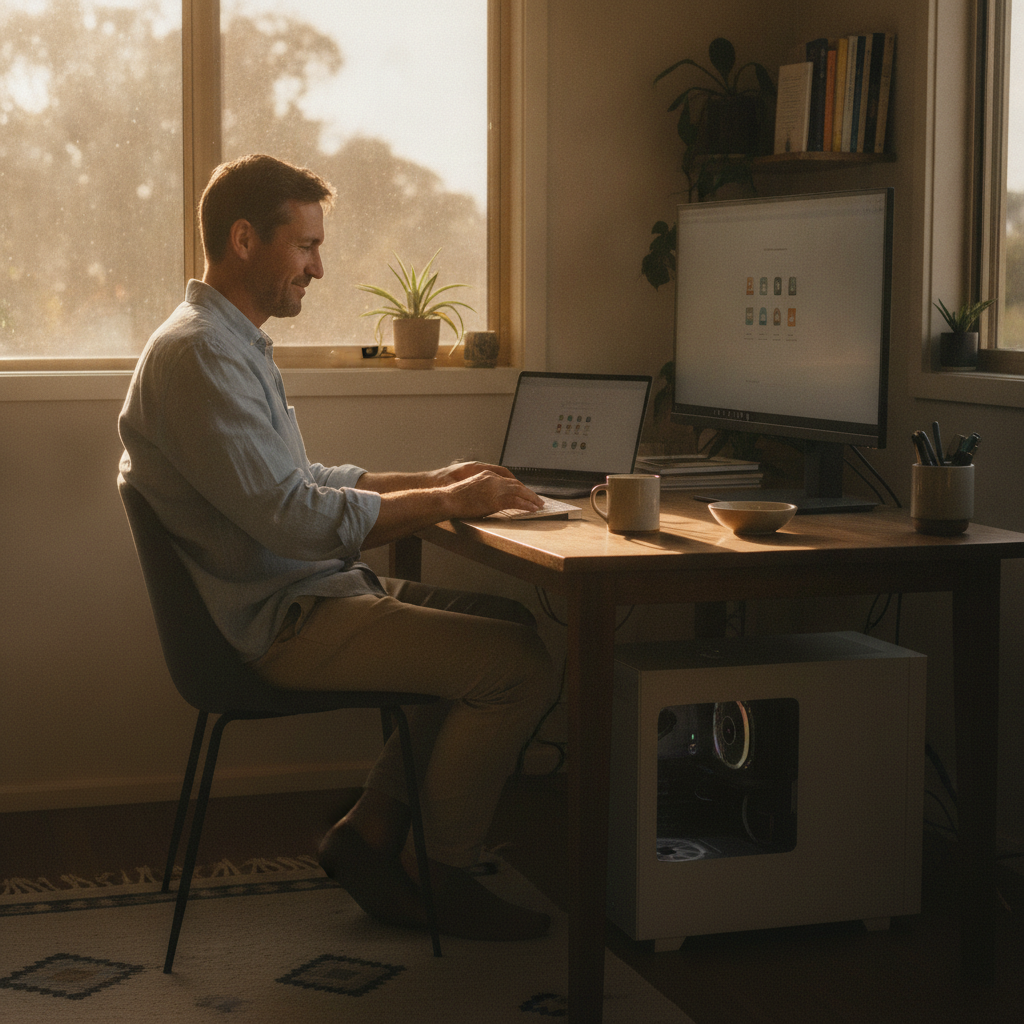 Laptop and desktop cleaning in Jerrong (2580) — an at-home owner pleased their computer runs cool and quiet again