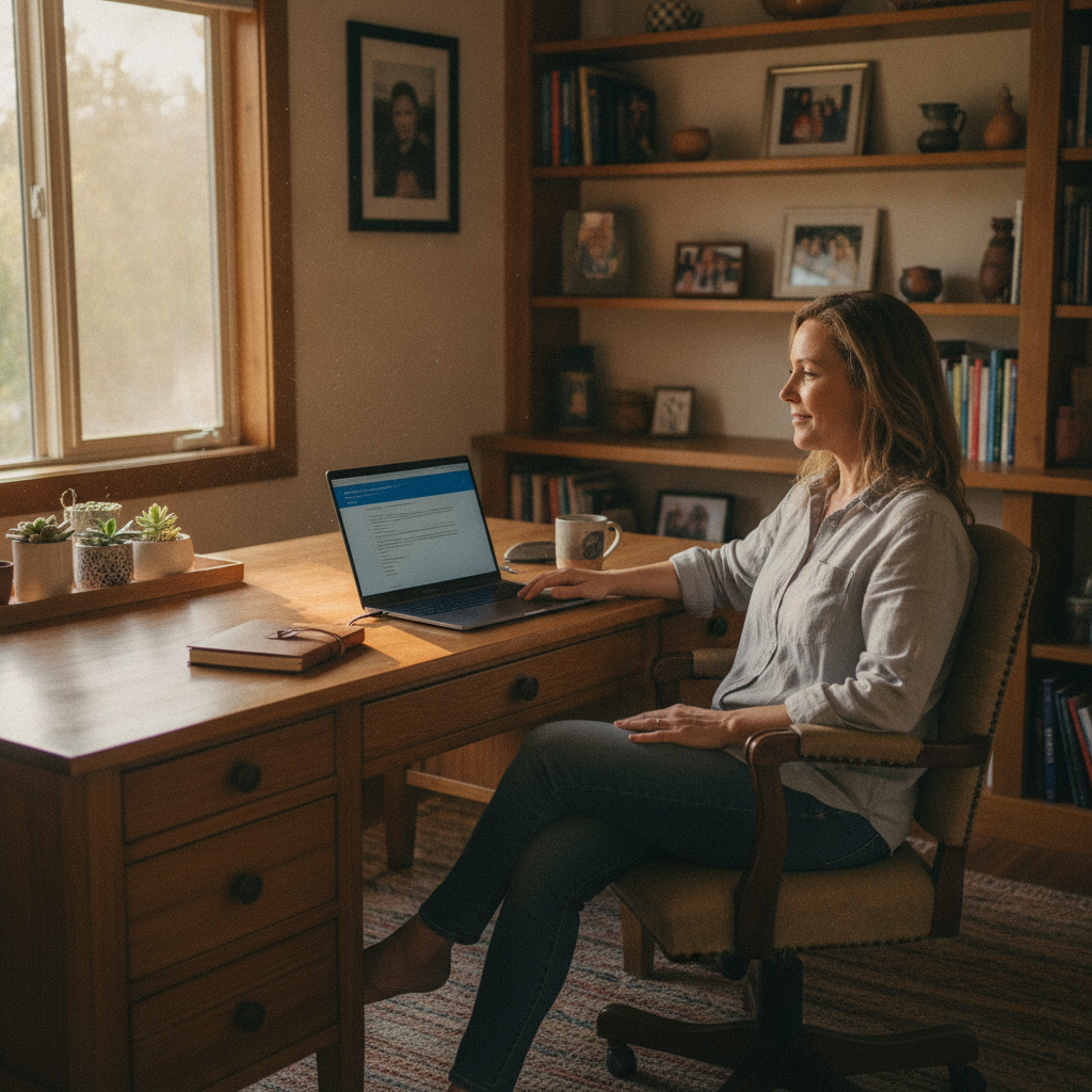 Computer cleaning in Jugiong (2726) — a local resident at home with a clean, fast, dust-free computer running cool and quiet