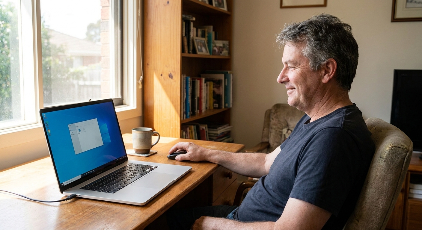 Laptop and desktop cleaning in Keilor Lodge (3038) — an at-home owner pleased their computer runs cool and quiet again