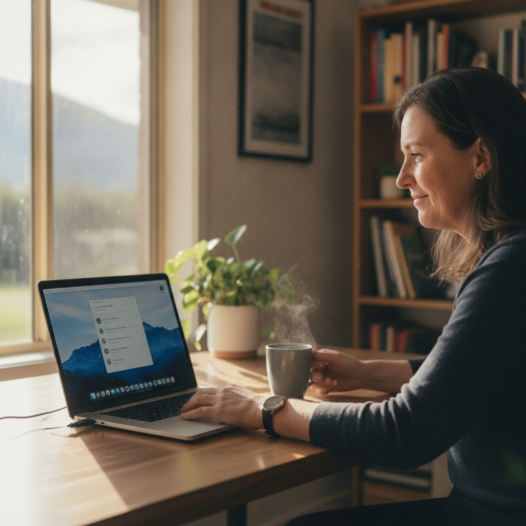 Laptop and desktop cleaning in Khancoban (2642) — an at-home owner pleased their computer runs cool and quiet again