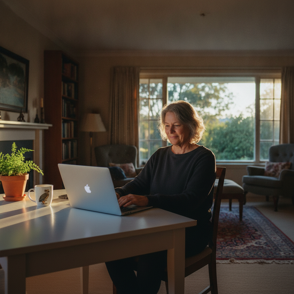 Computer cleaning in Killara (2071) — a local resident at home with a clean, fast, dust-free computer running cool and quiet