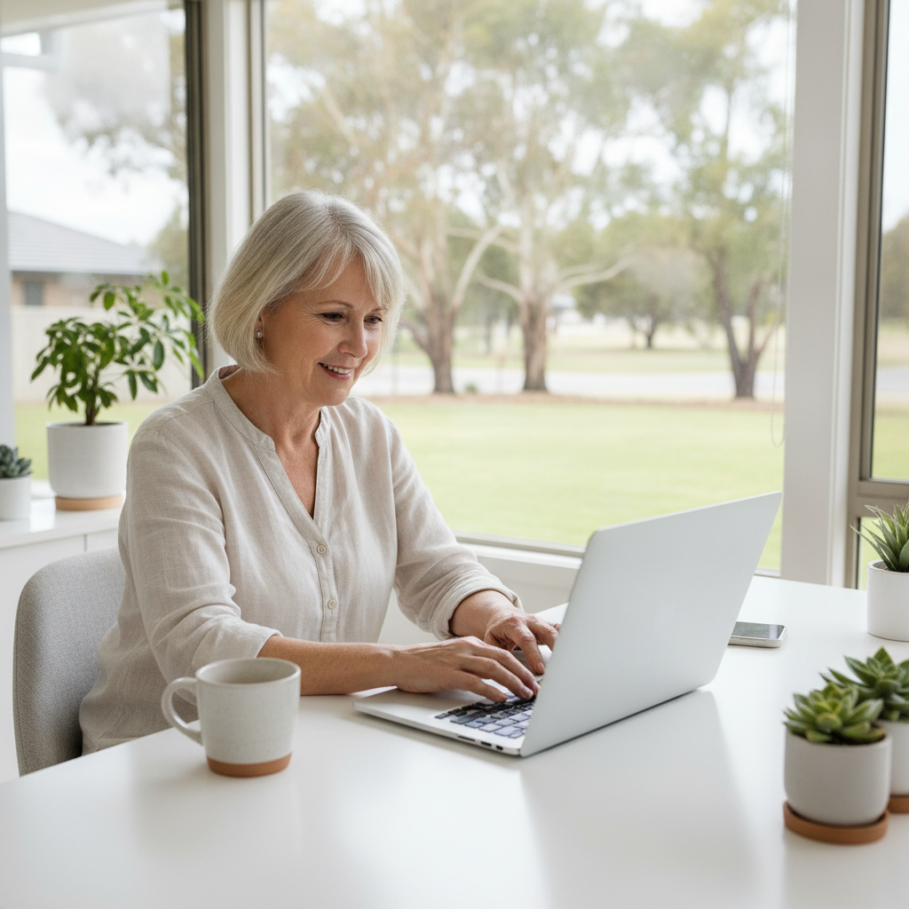 Computer cleaning in Kings Plains (2360) — a local resident at home with a clean, fast, dust-free computer running cool and quiet
