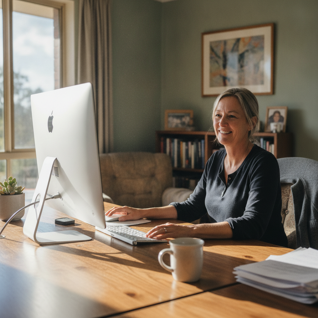 Laptop and desktop cleaning in Kirkconnell (2795) — an at-home owner pleased their computer runs cool and quiet again