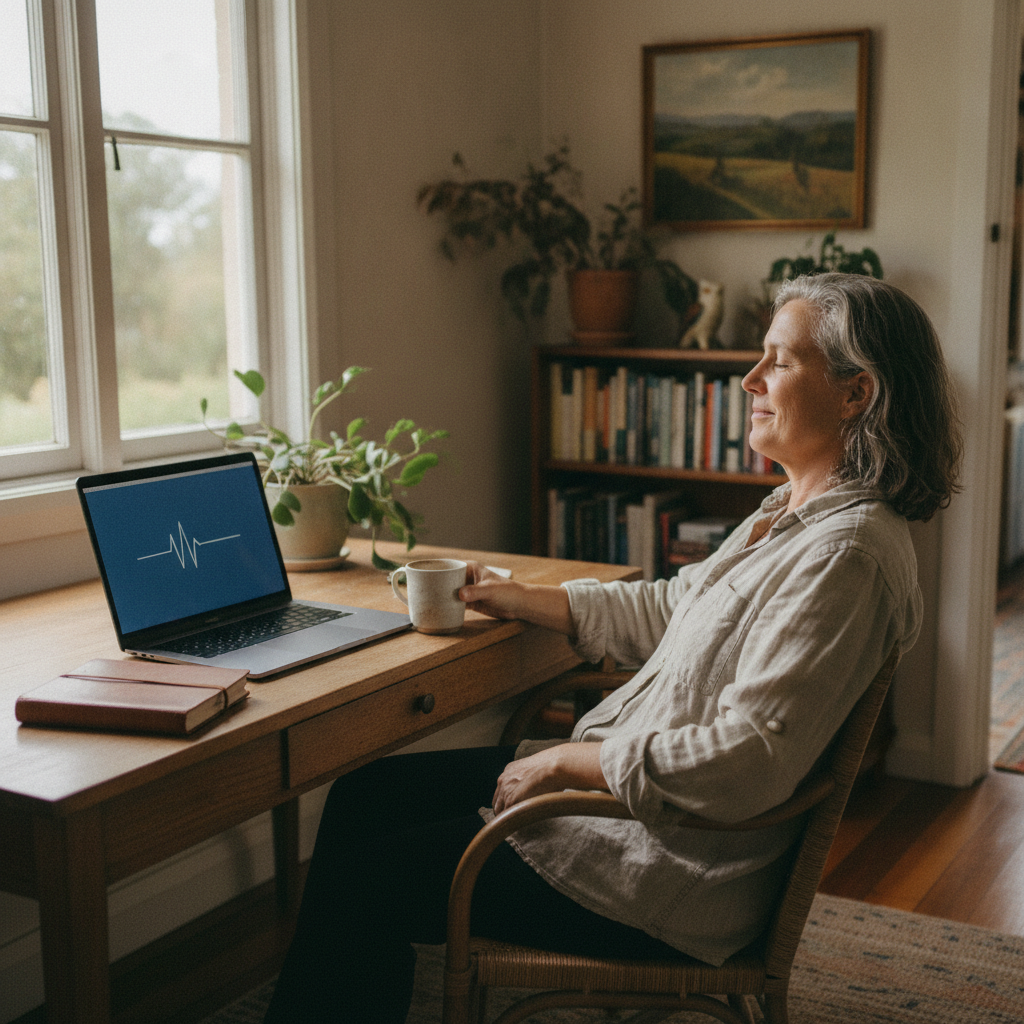Computer cleaning in Lade Vale (2581) — a local resident at home with a clean, fast, dust-free computer running cool and quiet