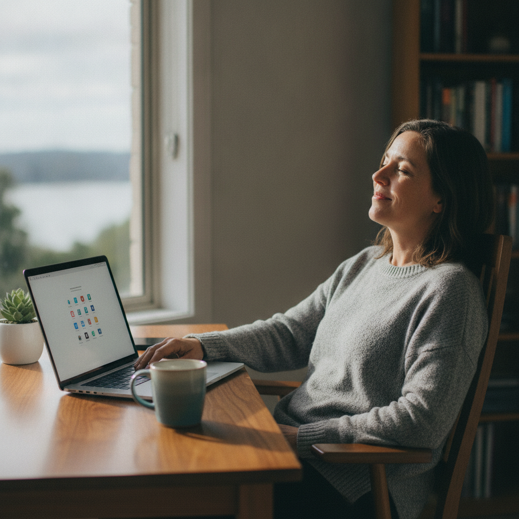 Computer cleaning in Lavender Bay (2060) — a local resident at home with a clean, fast, dust-free computer running cool and quiet
