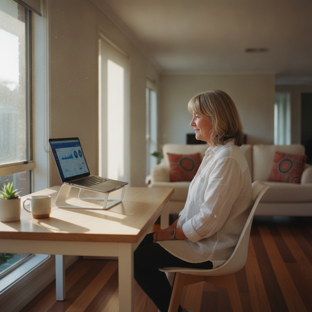 Computer cleaning in Leschenault (6233) — a local resident at home with a clean, fast, dust-free computer running cool and quiet