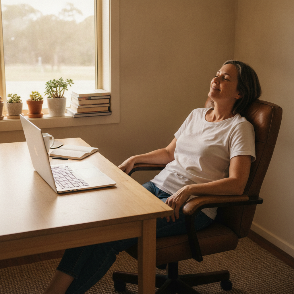 Computer cleaning in Lidsdale (2790) — a local resident at home with a clean, fast, dust-free computer running cool and quiet