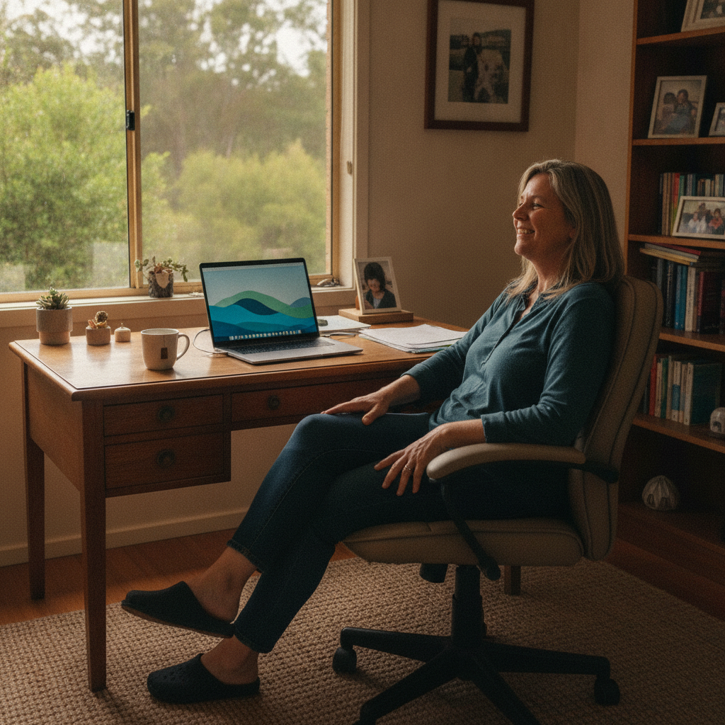 Computer cleaning in Limpinwood (2484) — a local resident at home with a clean, fast, dust-free computer running cool and quiet