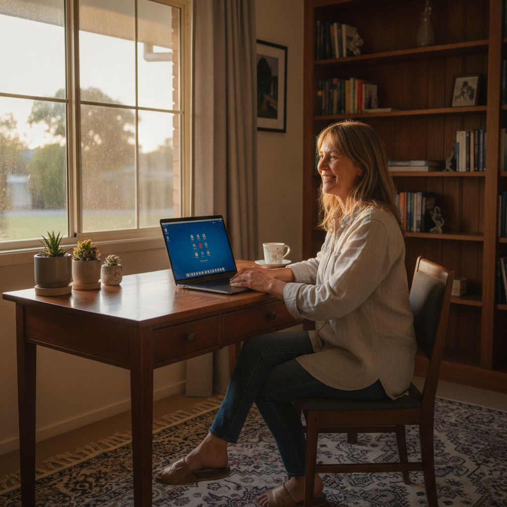 Laptop and desktop cleaning in Lionsville (2460) — an at-home owner pleased their computer runs cool and quiet again