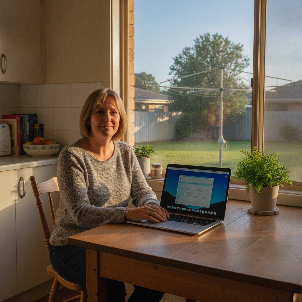 Computer cleaning in Little Pelican (2281) — a local resident at home with a clean, fast, dust-free computer running cool and quiet