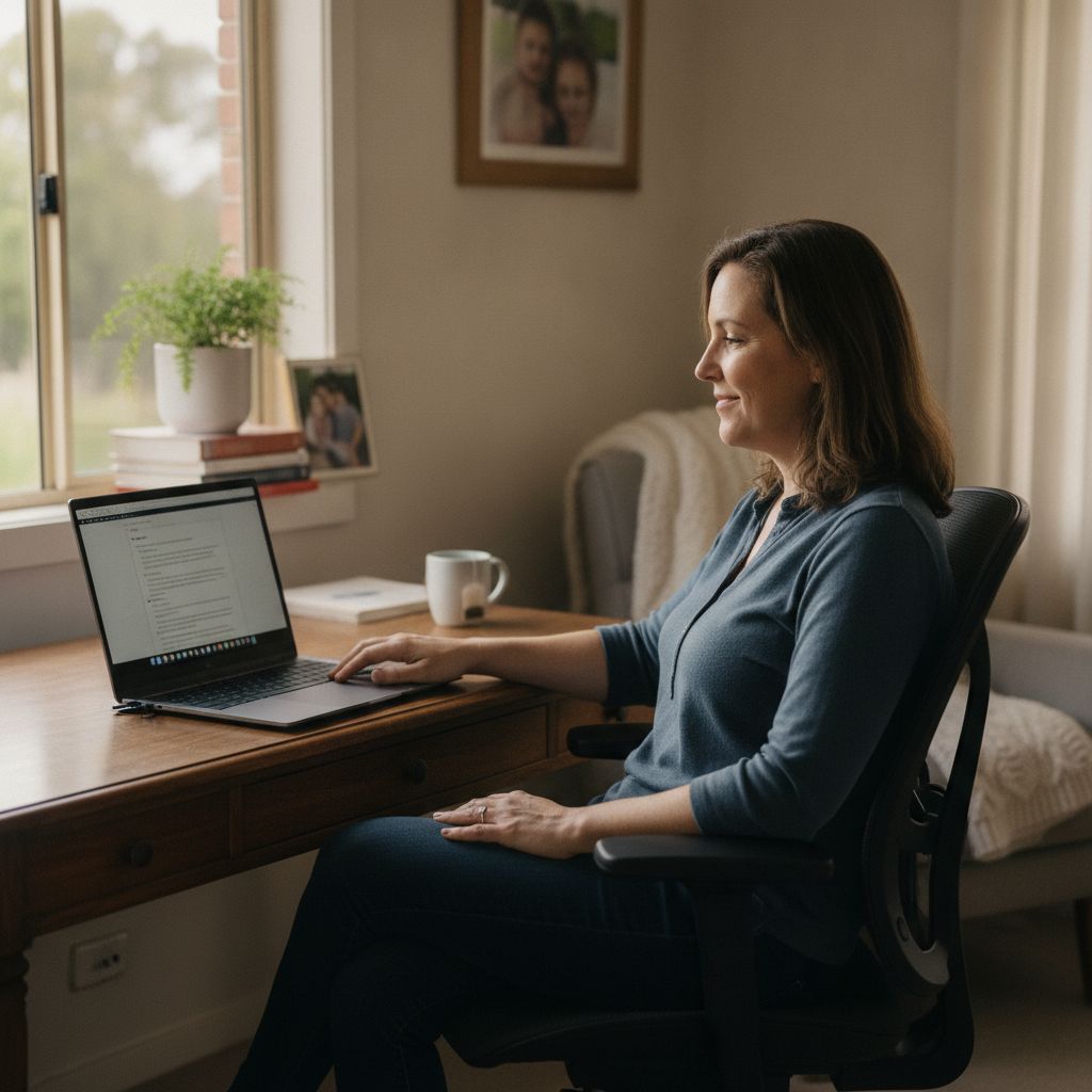 Computer cleaning in Lloyd (2650) — a local resident at home with a clean, fast, dust-free computer running cool and quiet