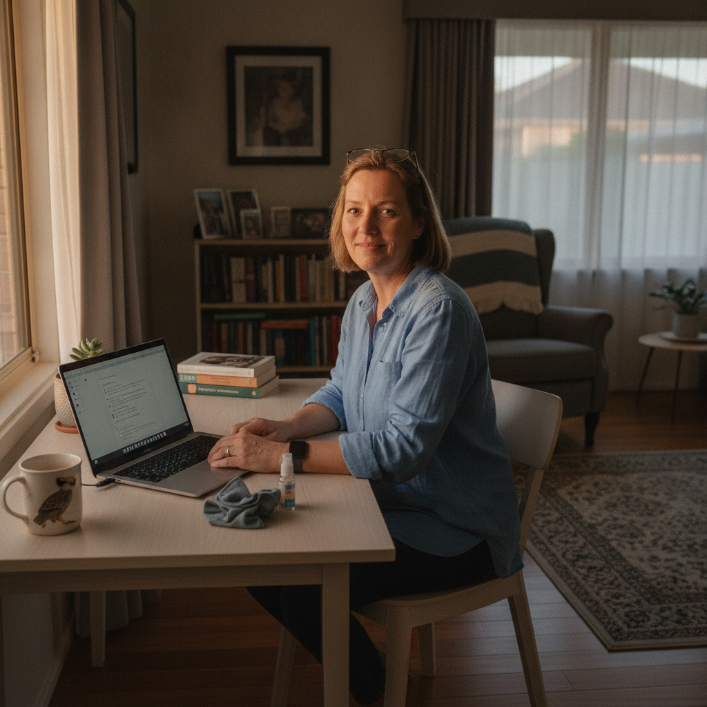 Laptop and desktop cleaning in Loganlea (4131) — an at-home owner pleased their computer runs cool and quiet again