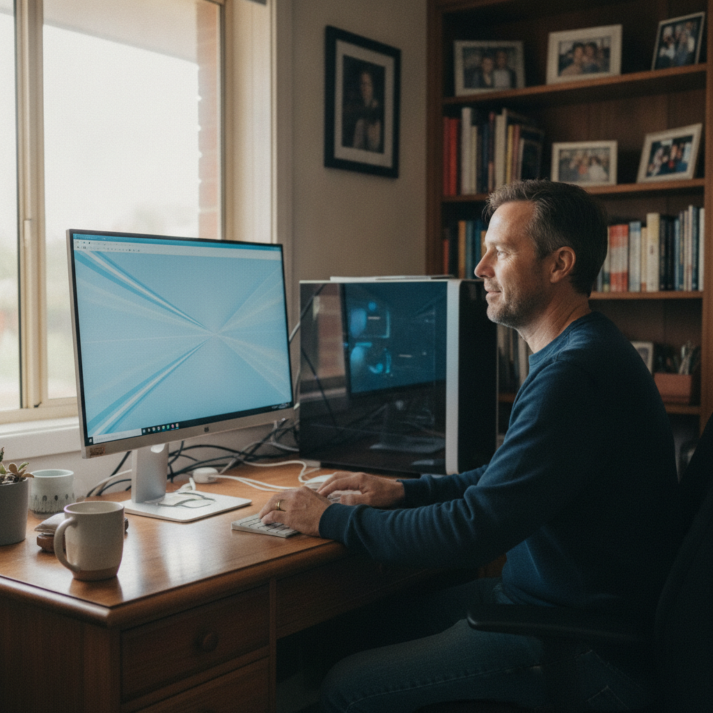 Laptop and desktop cleaning in Lonsdale (5160) — an at-home owner pleased their computer runs cool and quiet again