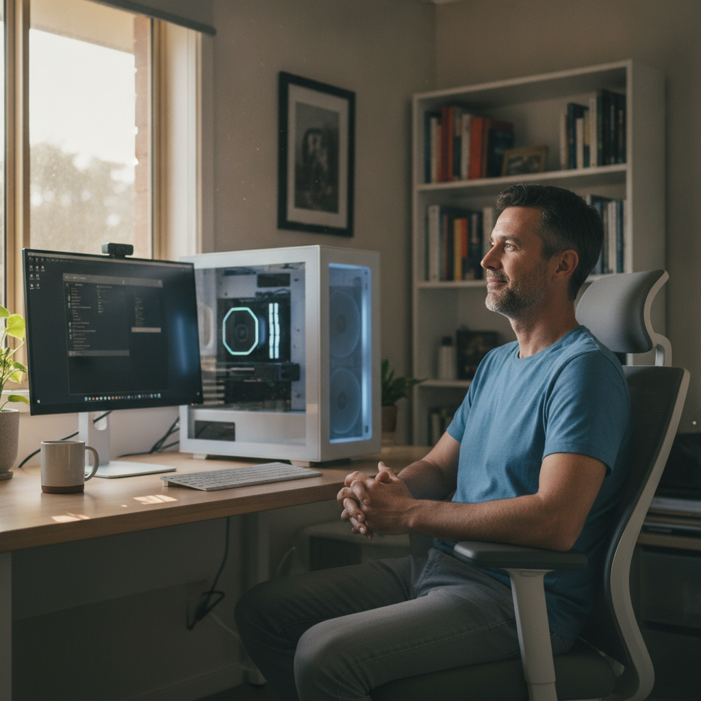 Laptop and desktop cleaning in Lynwood (6147) — an at-home owner pleased their computer runs cool and quiet again