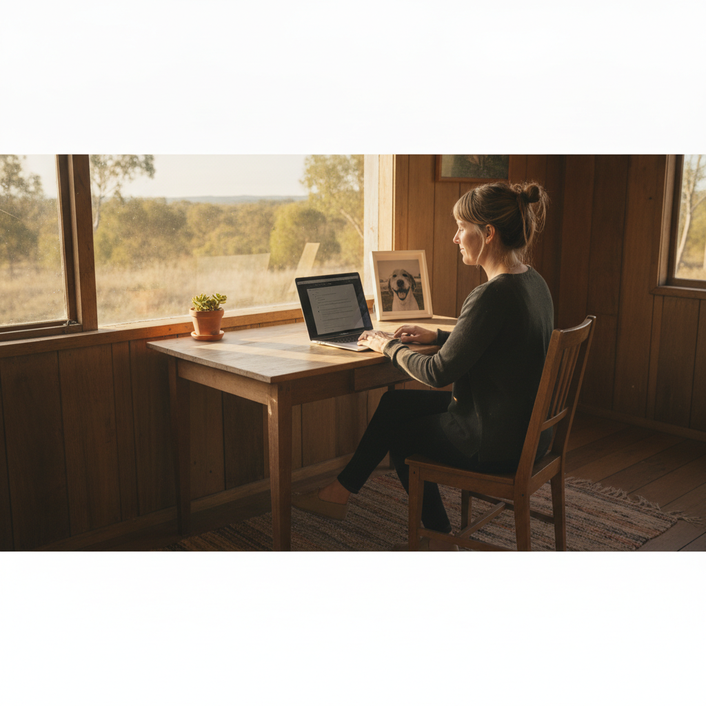 Computer cleaning in Majors Creek (2622) — a local resident at home with a clean, fast, dust-free computer running cool and quiet