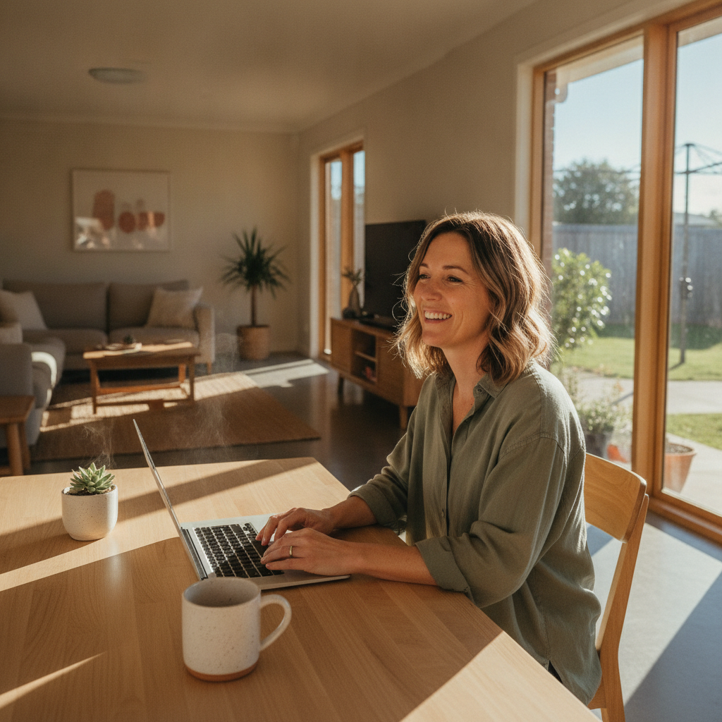 Computer cleaning in Mallowa (2400) — a local resident at home with a clean, fast, dust-free computer running cool and quiet