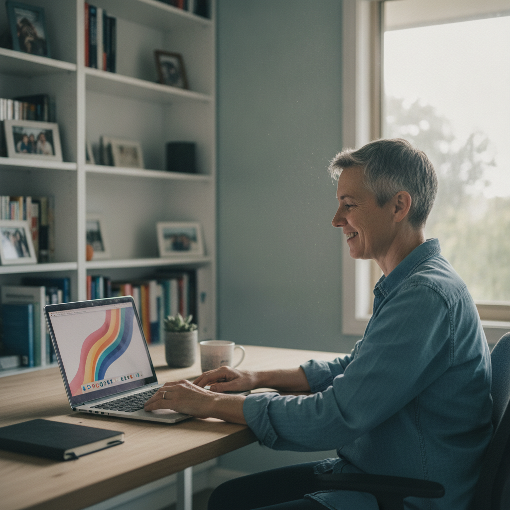 Computer cleaning in Mangerton (2500) — a local resident at home with a clean, fast, dust-free computer running cool and quiet