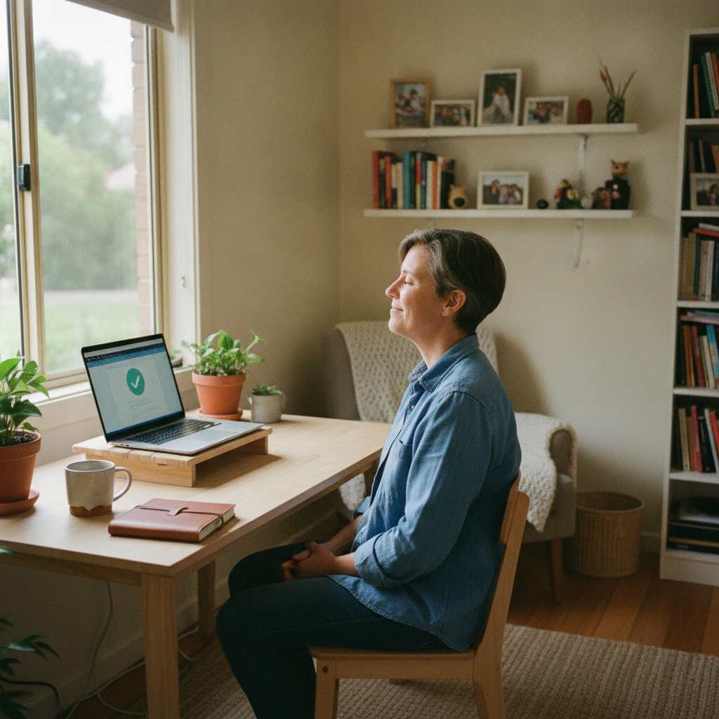 Computer cleaning in Mansfield Park (5012) — a local resident at home with a clean, fast, dust-free computer running cool and quiet