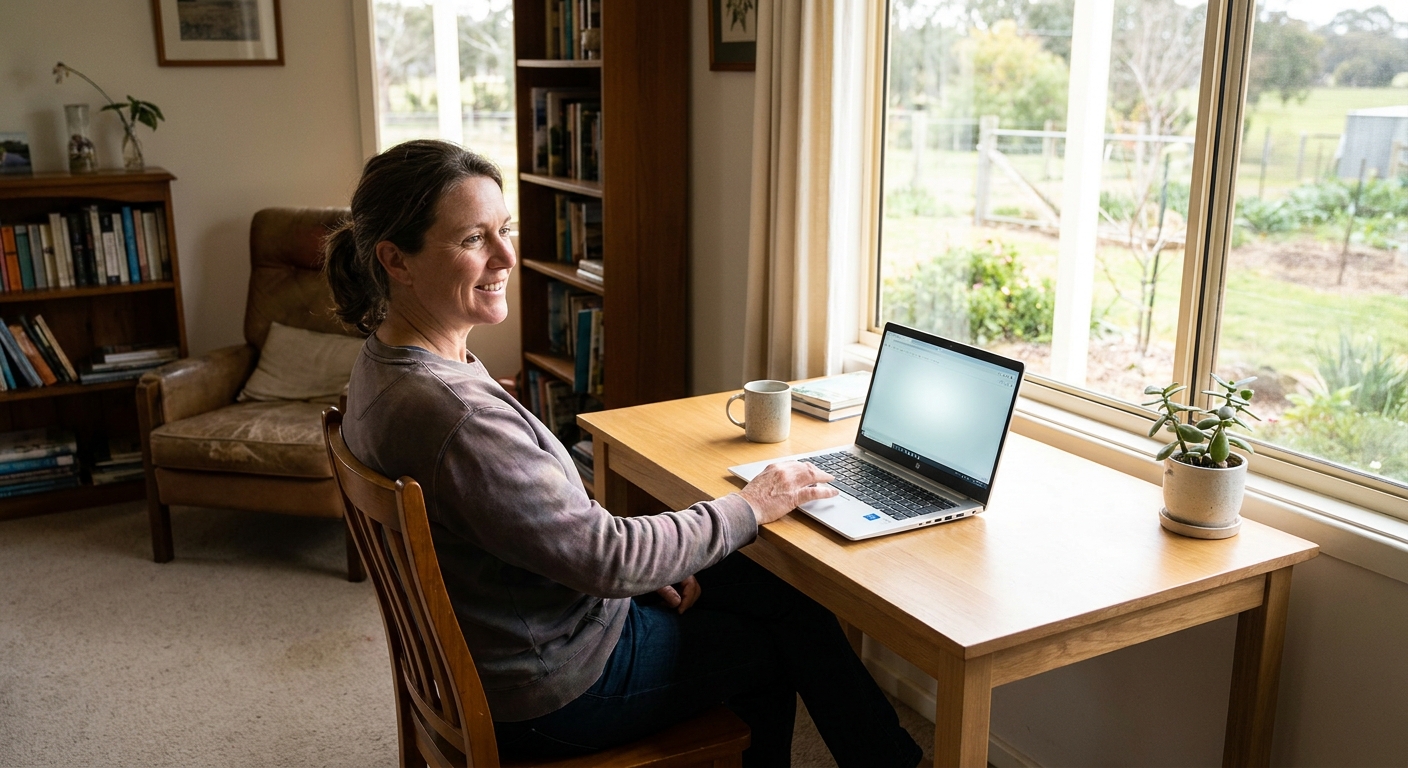 Laptop and desktop cleaning in Marcus Hill (3222) — an at-home owner pleased their computer runs cool and quiet again