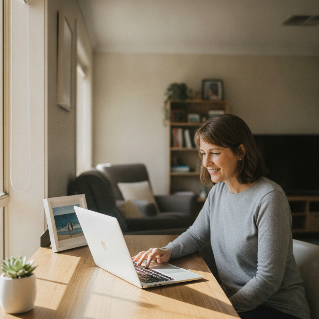 Computer cleaning in Mawson Lakes (5095) — a local resident at home with a clean, fast, dust-free computer running cool and quiet