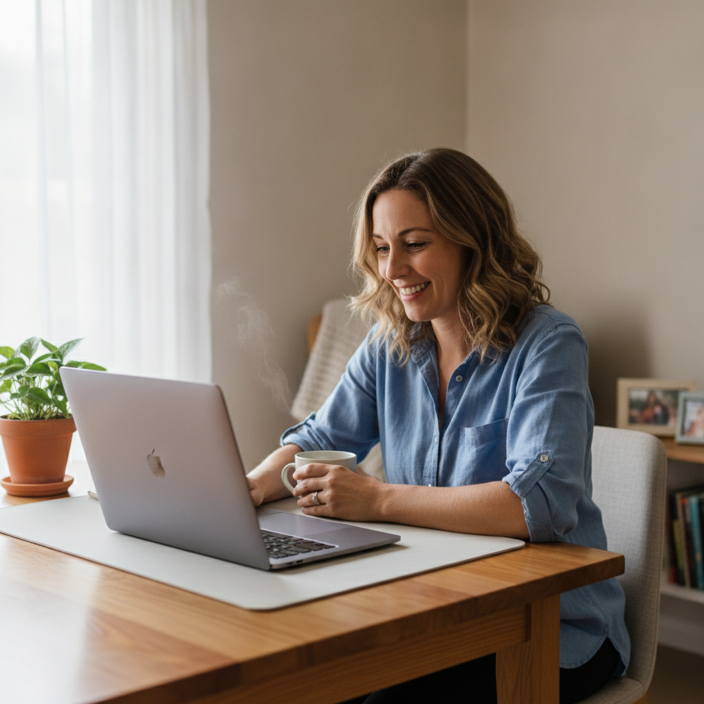 Computer cleaning in Mays Hill (2145) — a local resident at home with a clean, fast, dust-free computer running cool and quiet