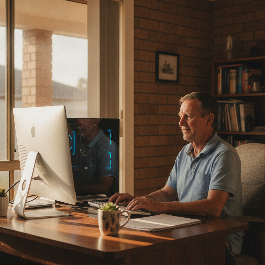 Computer cleaning in Mihi (2358) — a local resident at home with a clean, fast, dust-free computer running cool and quiet