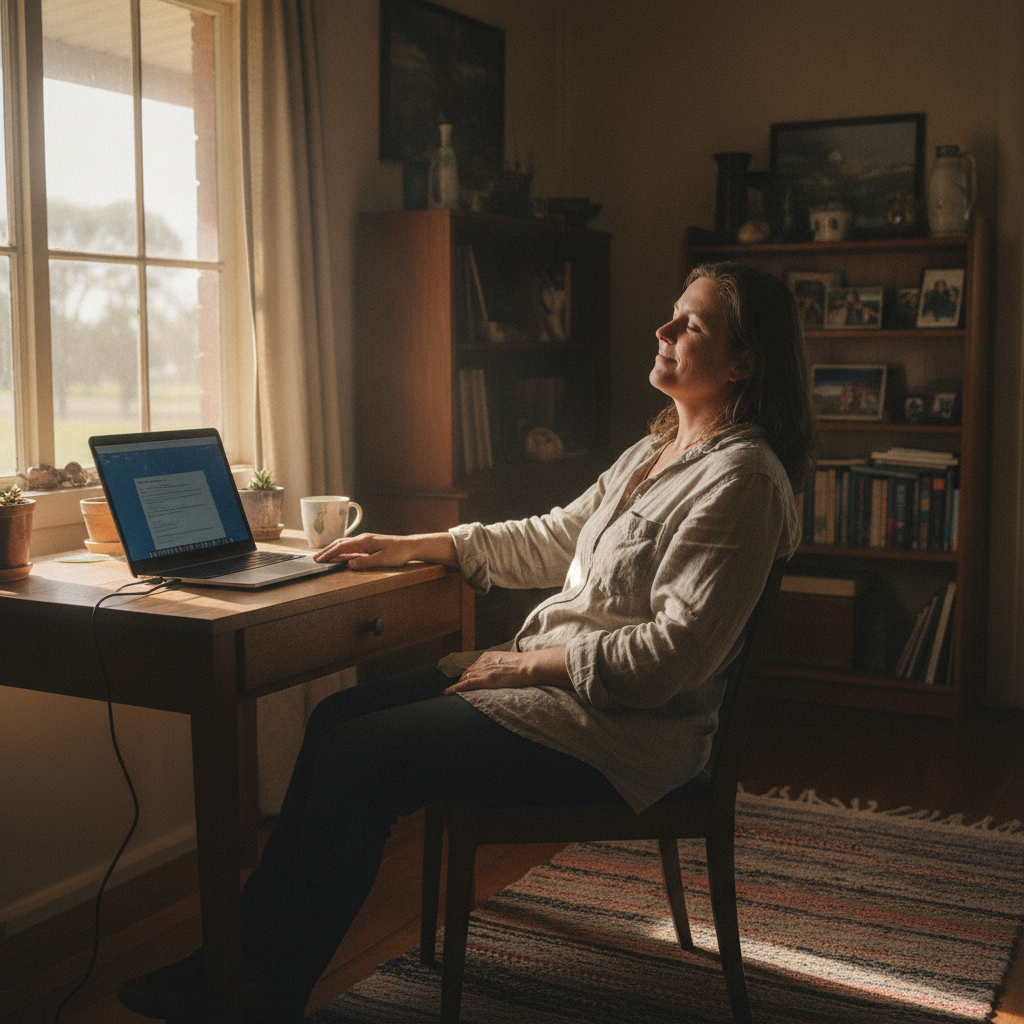 Computer cleaning in Milbrulong (2656) — a local resident at home with a clean, fast, dust-free computer running cool and quiet