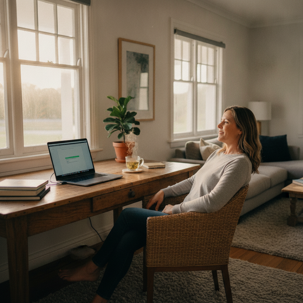 Computer cleaning in Milkers Flat (2795) — a local resident at home with a clean, fast, dust-free computer running cool and quiet