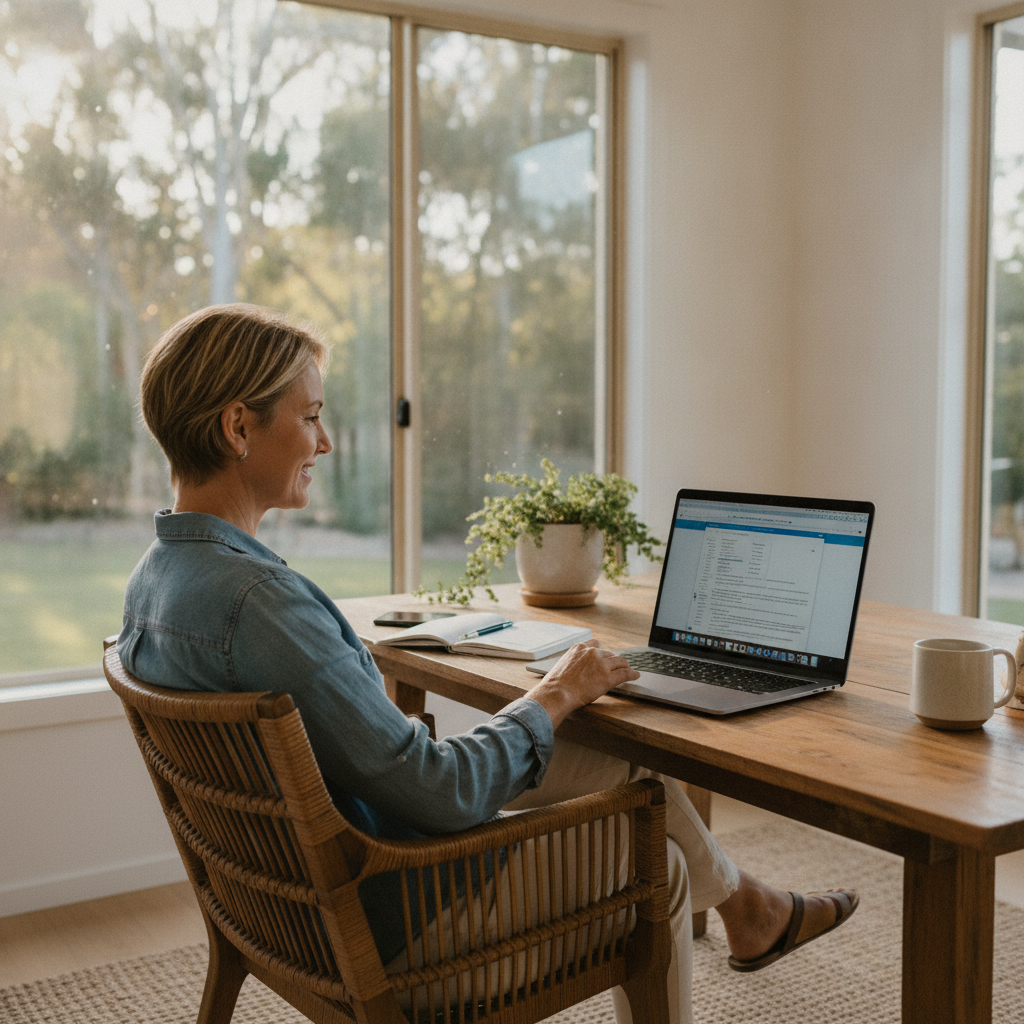 Computer cleaning in Modanville (2480) — a local resident at home with a clean, fast, dust-free computer running cool and quiet