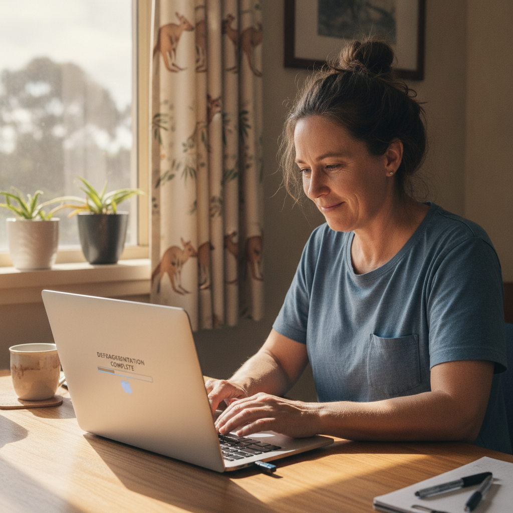 Laptop and desktop cleaning in Moe (3825) — an at-home owner pleased their computer runs cool and quiet again