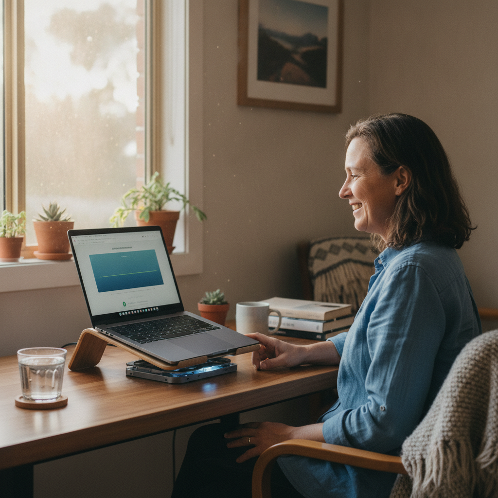 Laptop and desktop cleaning in Montefiores (2820) — an at-home owner pleased their computer runs cool and quiet again