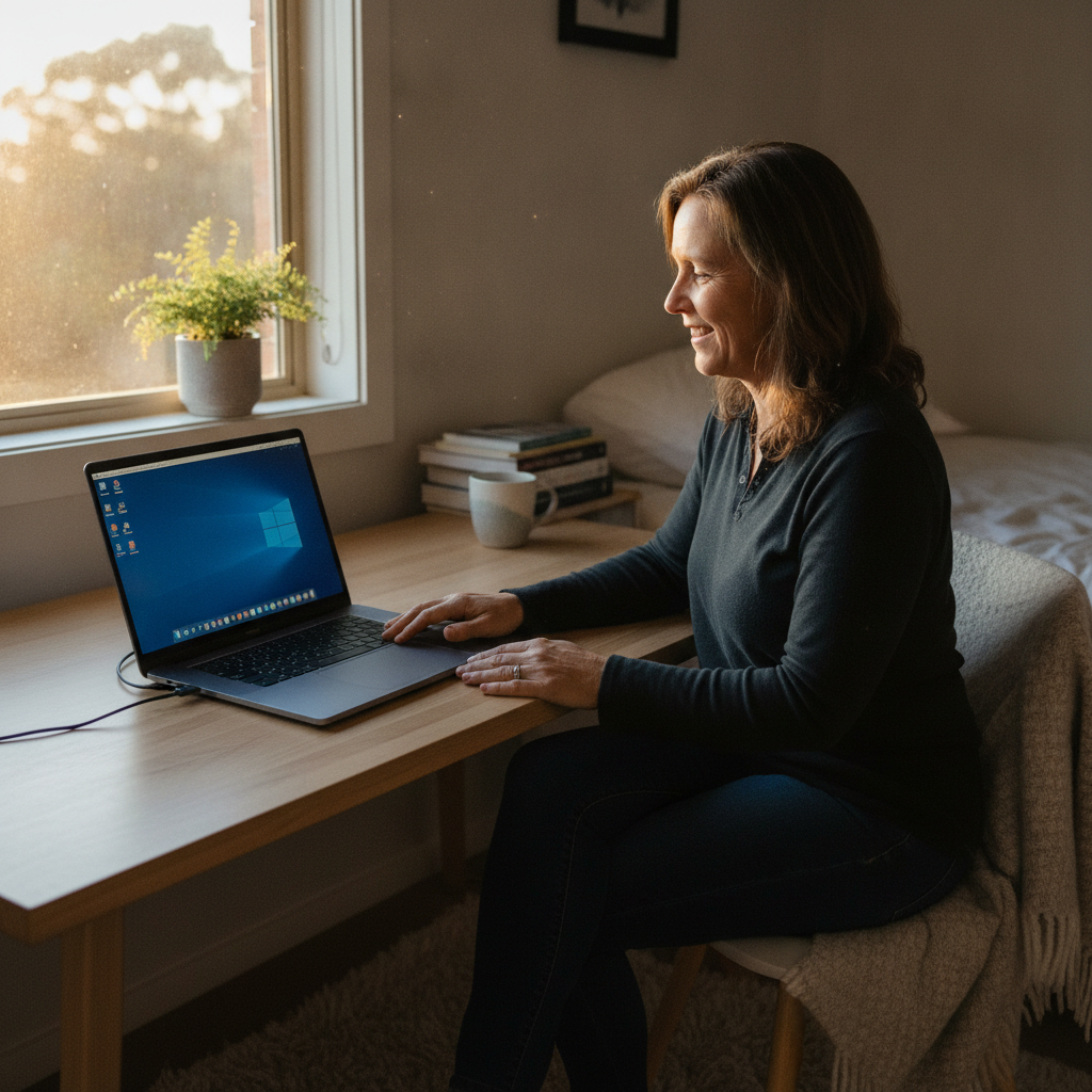 Laptop and desktop cleaning in Mount Hutton (2290) — an at-home owner pleased their computer runs cool and quiet again