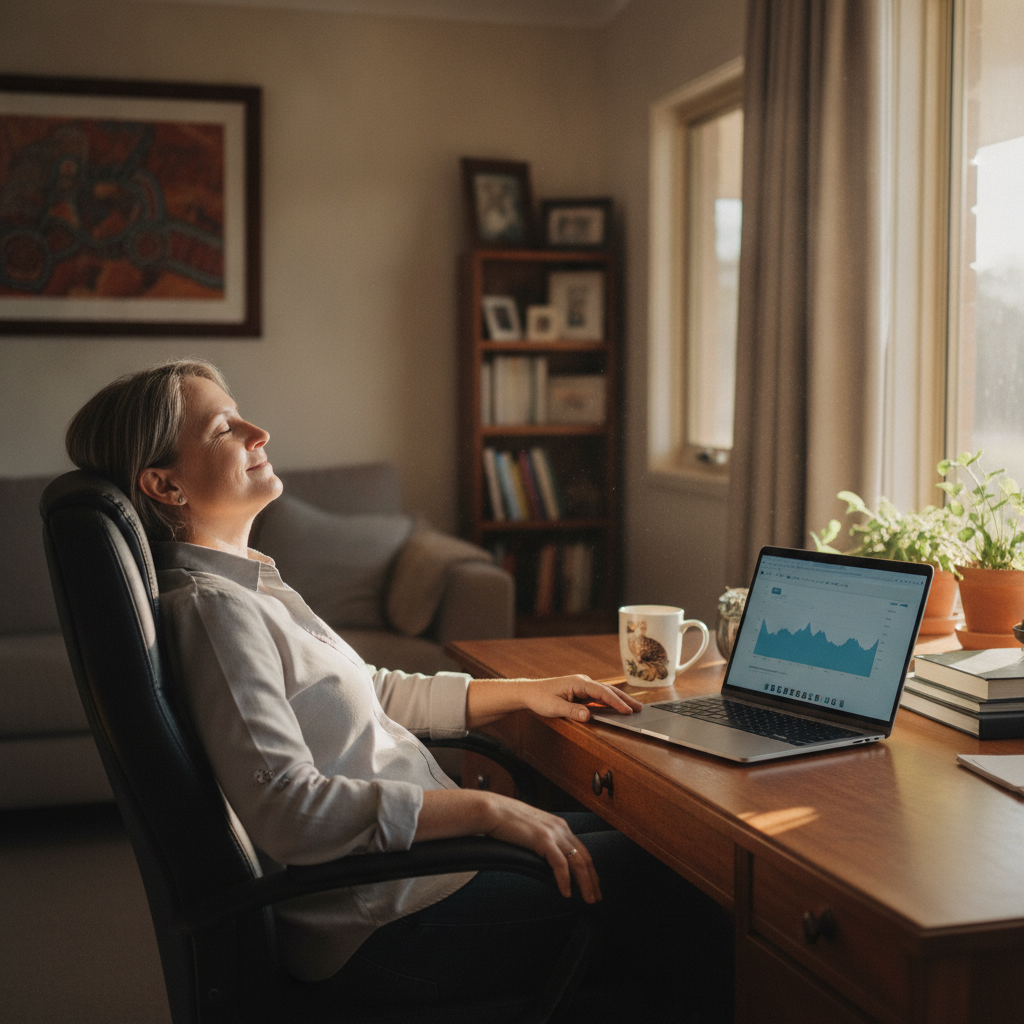 Computer cleaning in Mount Russell (2360) — a local resident at home with a clean, fast, dust-free computer running cool and quiet