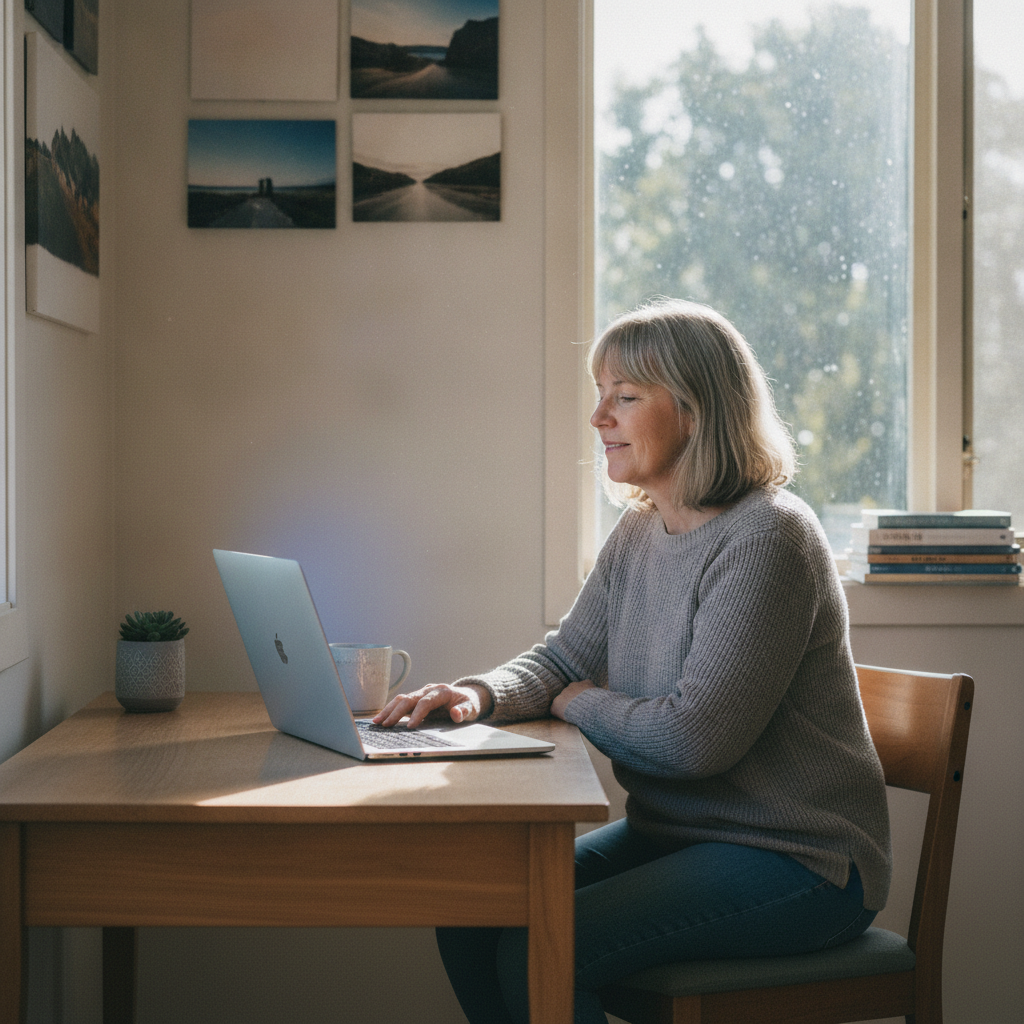 Computer cleaning in Mount Stuart (7000) — a local resident at home with a clean, fast, dust-free computer running cool and quiet