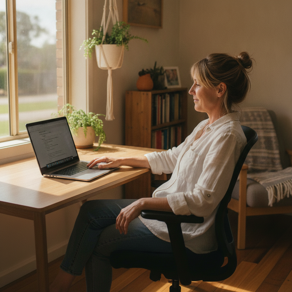 Computer cleaning in Murrawombie (2825) — a local resident at home with a clean, fast, dust-free computer running cool and quiet