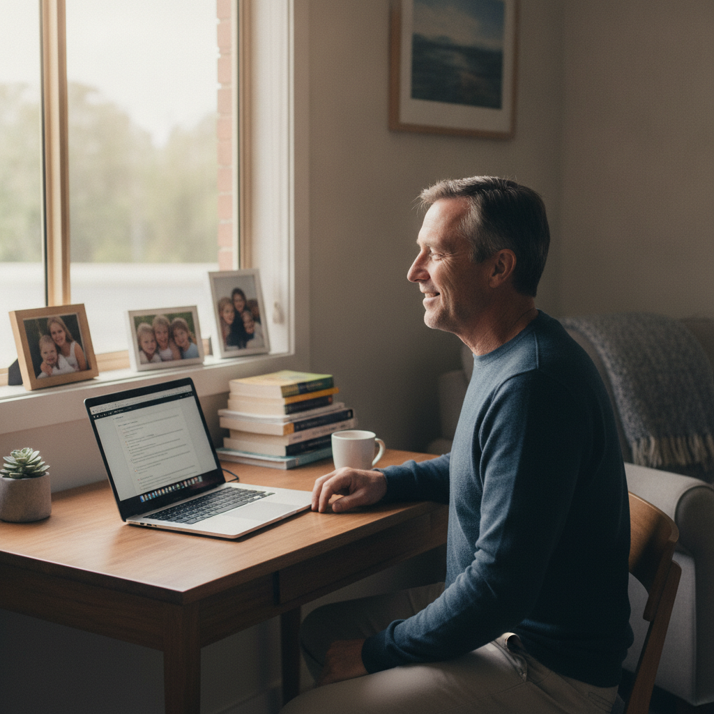 Computer cleaning in Murrengenburg (2622) — a local resident at home with a clean, fast, dust-free computer running cool and quiet