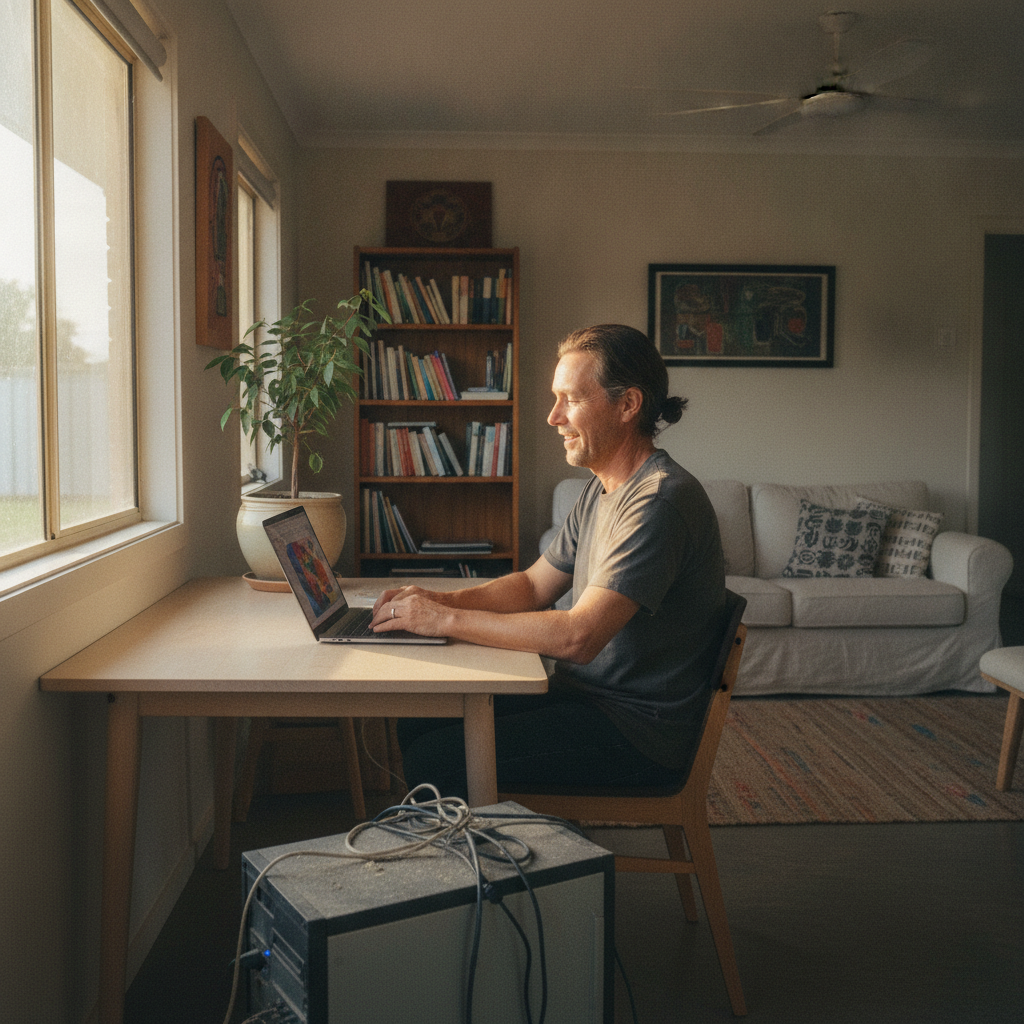 Laptop and desktop cleaning in Naradhan (2669) — an at-home owner pleased their computer runs cool and quiet again
