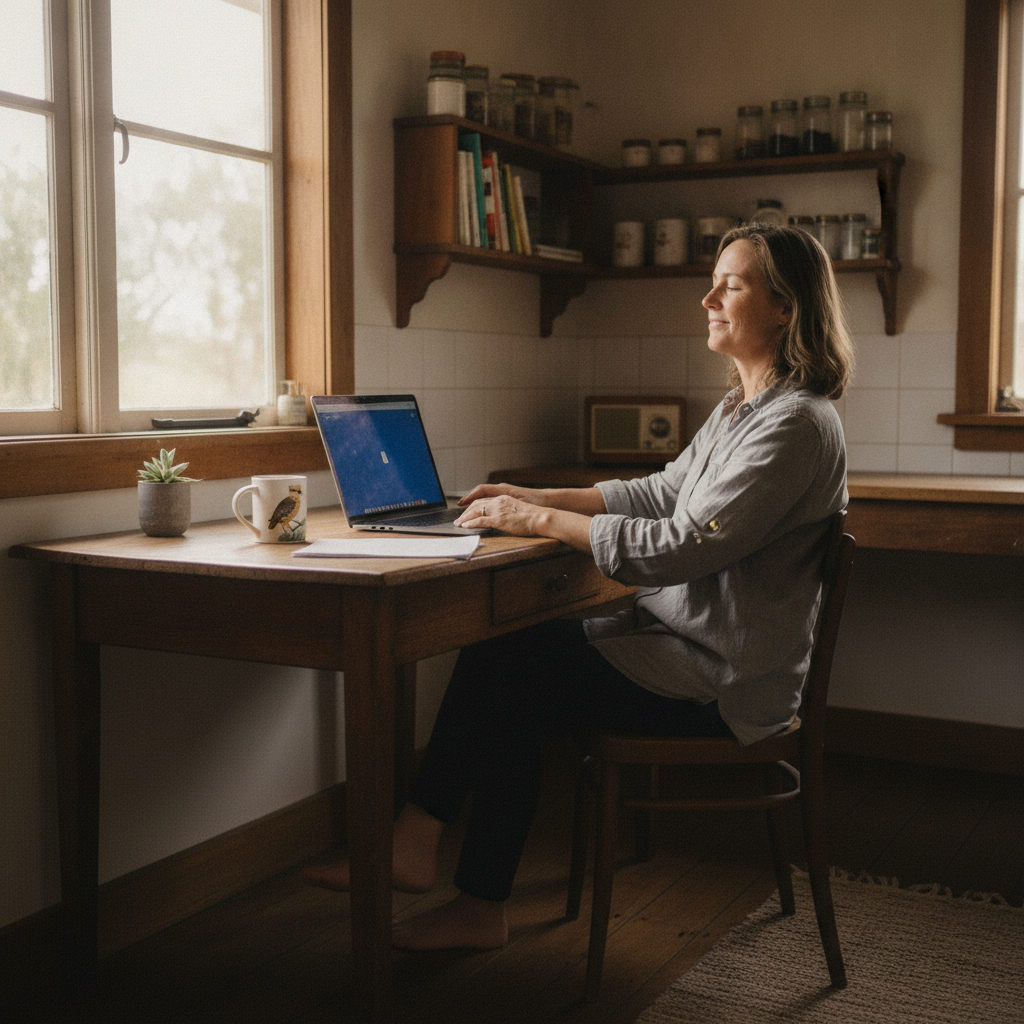 Laptop and desktop cleaning in Neilrex (2831) — an at-home owner pleased their computer runs cool and quiet again