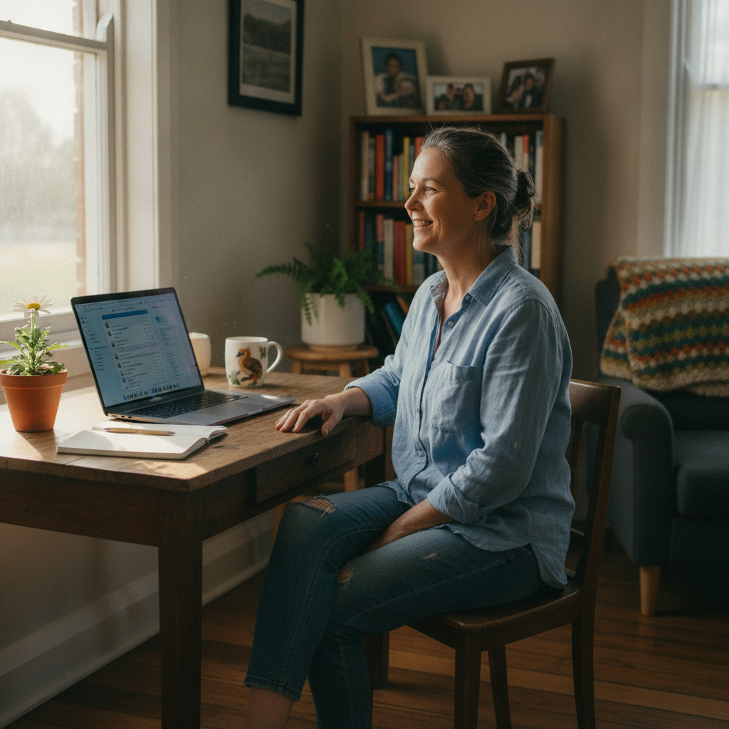 Laptop and desktop cleaning in Newbridge (2795) — an at-home owner pleased their computer runs cool and quiet again