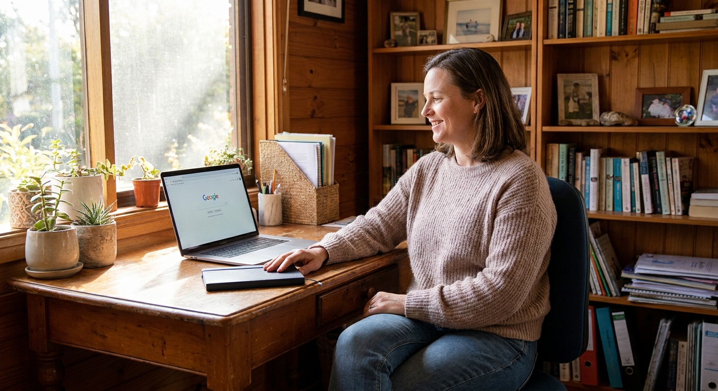 Computer cleaning in Newcomb (3219) — a local resident at home with a clean, fast, dust-free computer running cool and quiet