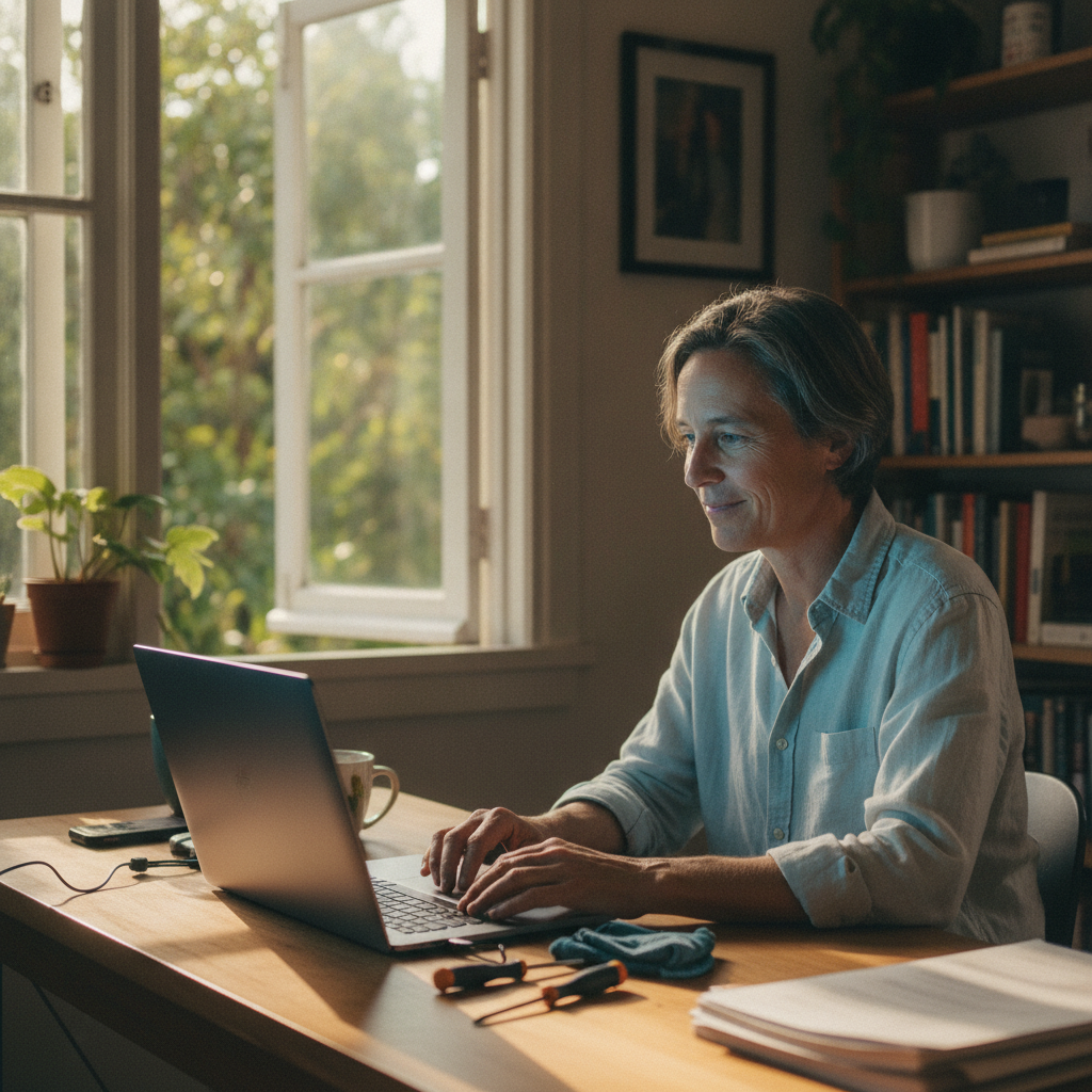 Laptop and desktop cleaning in Newmarket (4051) — an at-home owner pleased their computer runs cool and quiet again