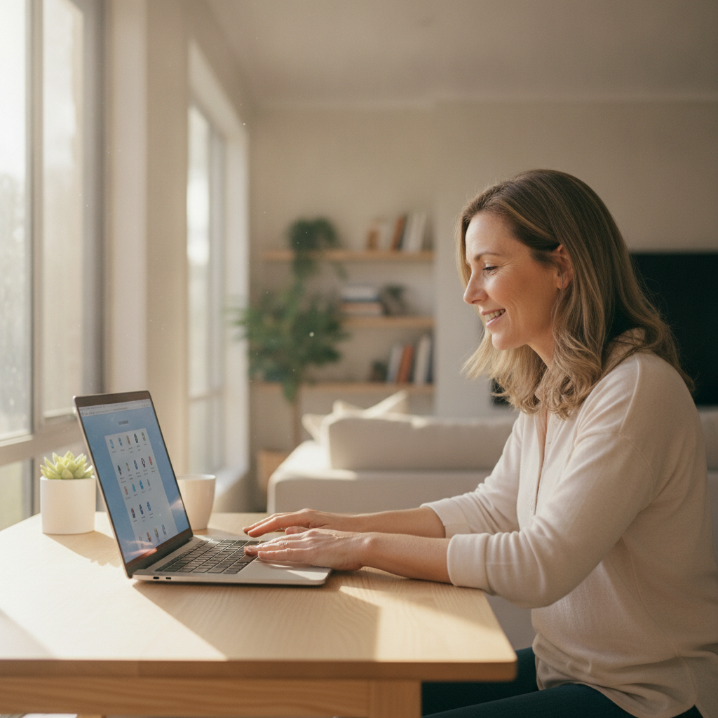 Computer cleaning in Newton (5074) — a local resident at home with a clean, fast, dust-free computer running cool and quiet