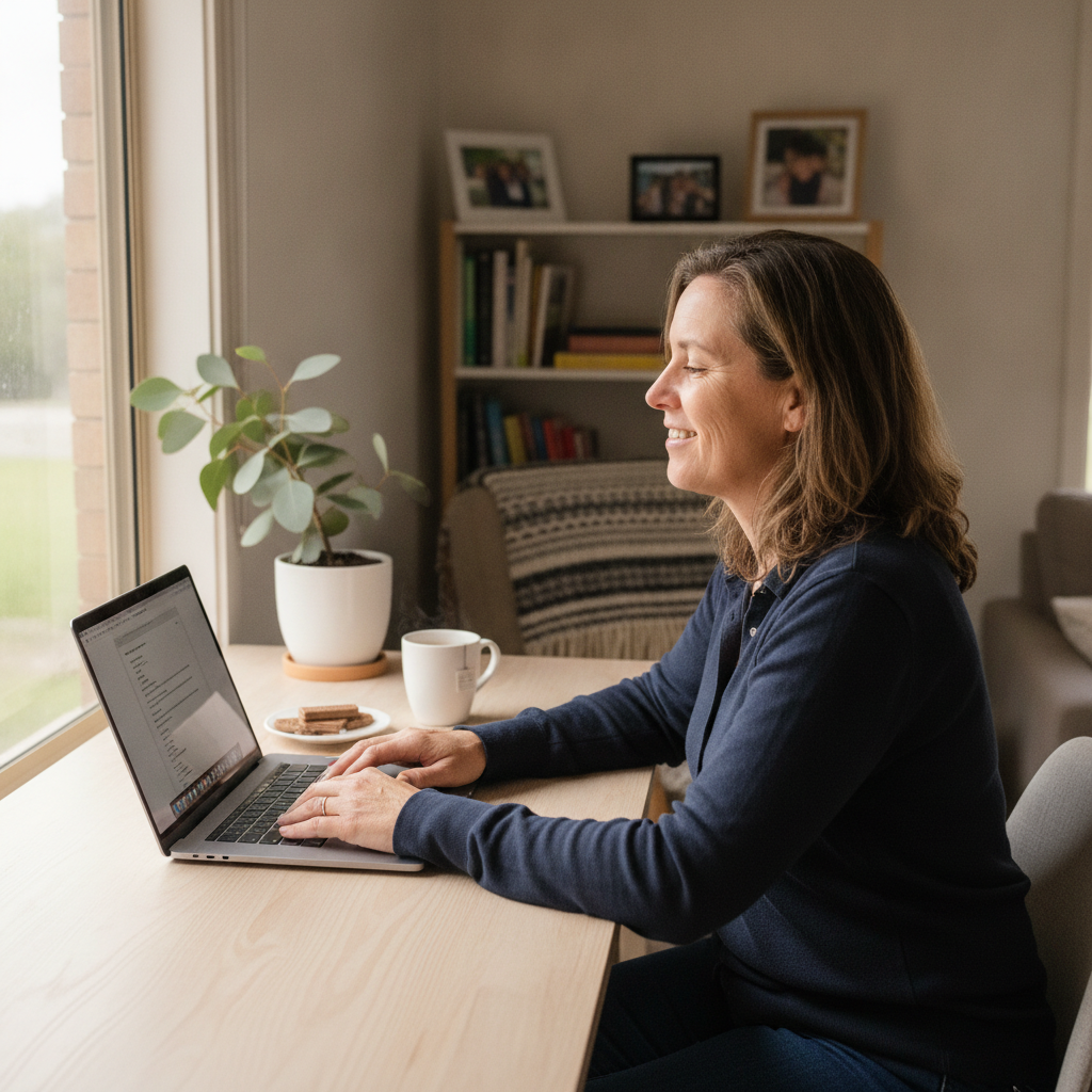 Laptop and desktop cleaning in Nombi (2379) — an at-home owner pleased their computer runs cool and quiet again
