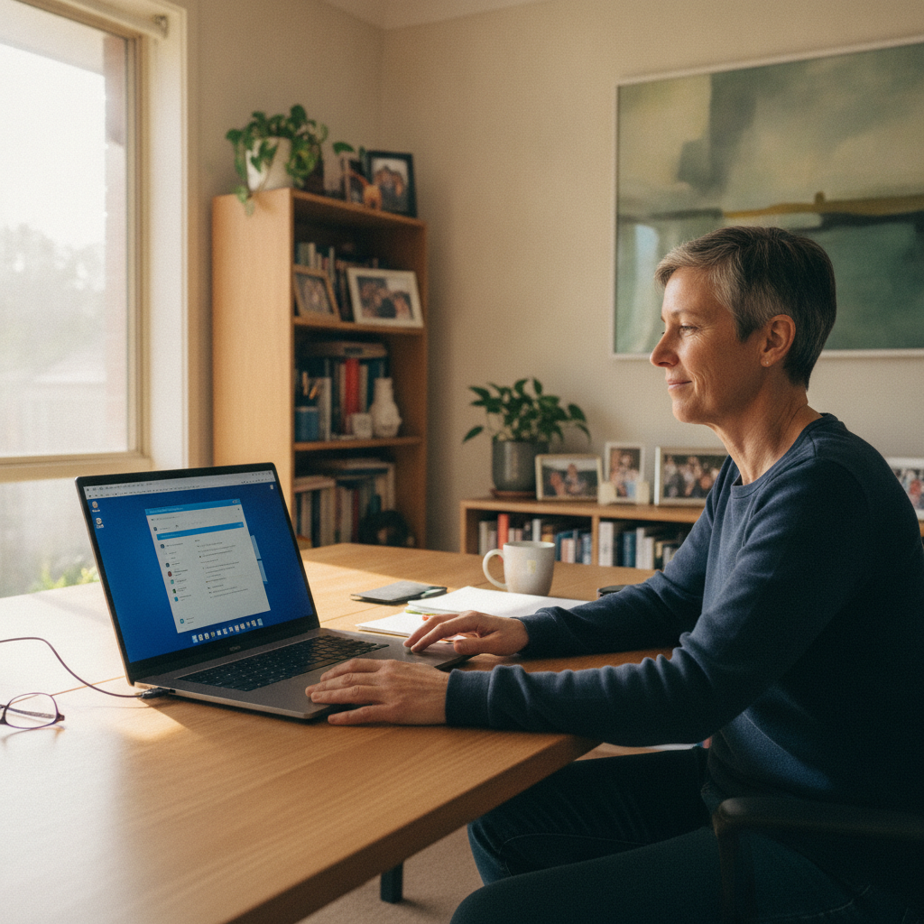Laptop and desktop cleaning in North Rocks (2151) — an at-home owner pleased their computer runs cool and quiet again