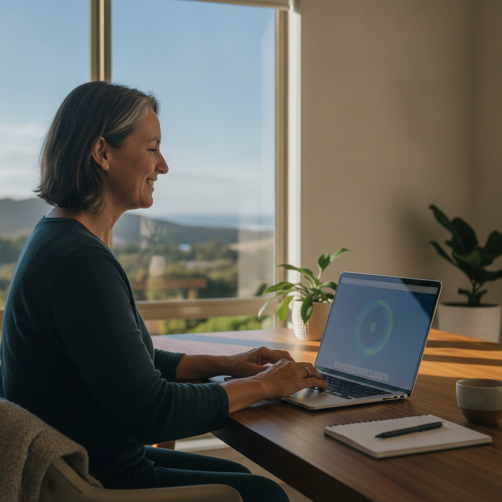 Computer cleaning in Nullaki (6330) — a local resident at home with a clean, fast, dust-free computer running cool and quiet