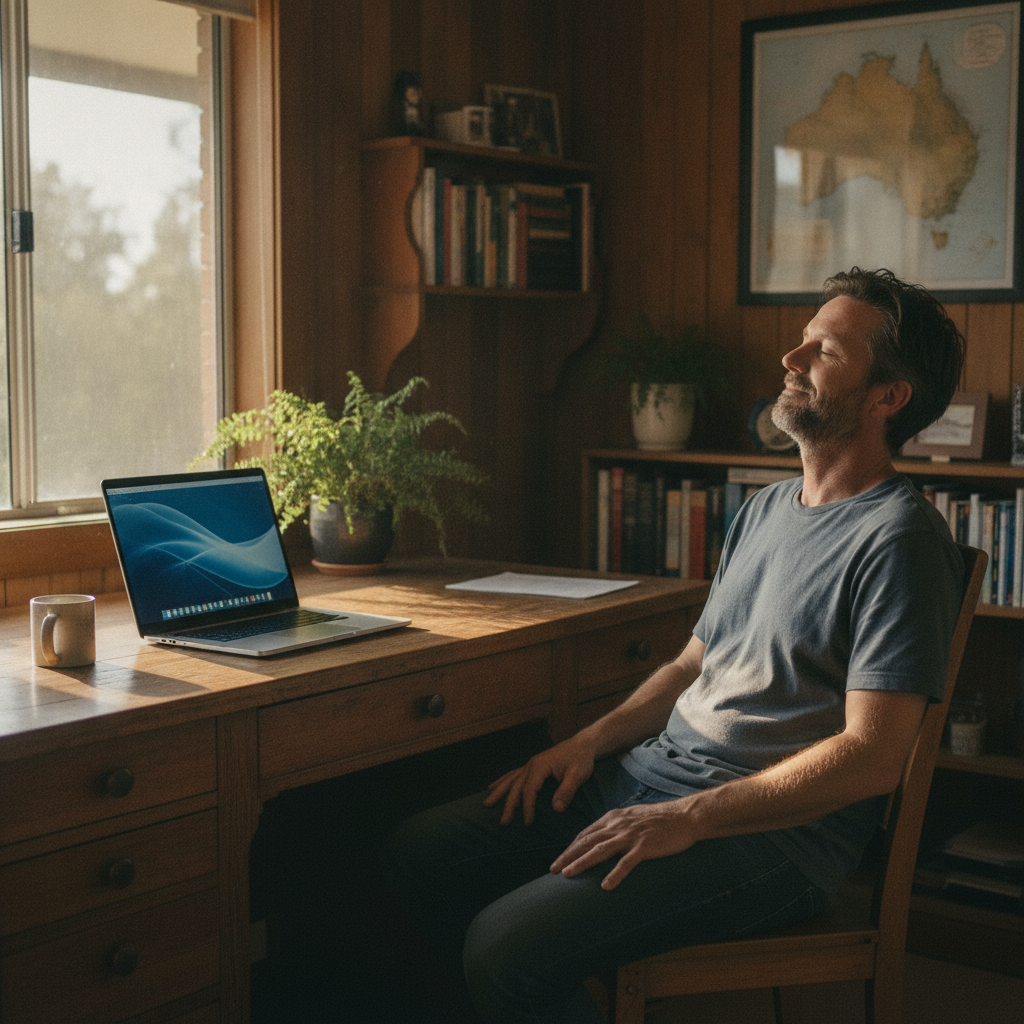 Computer cleaning in Old Bonalbo (2469) — a local resident at home with a clean, fast, dust-free computer running cool and quiet