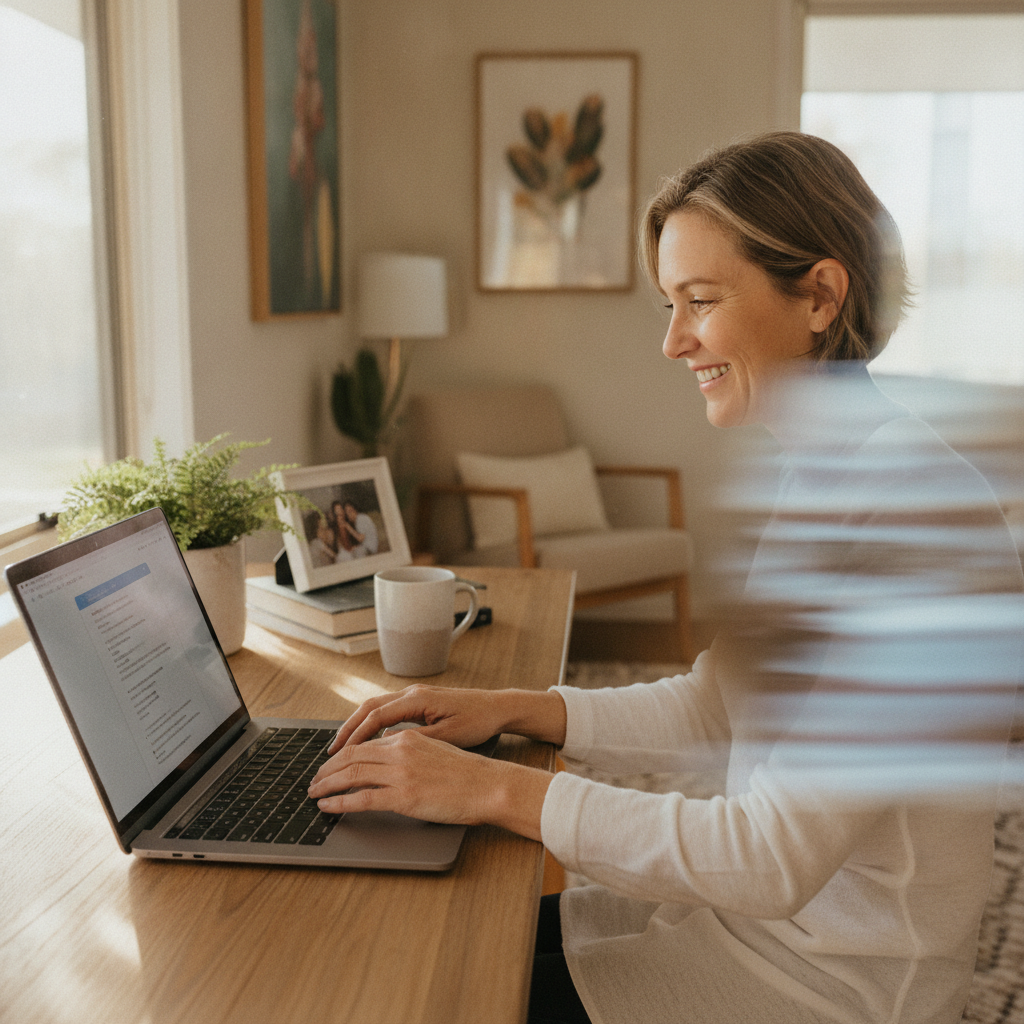 Computer cleaning in Orange Grove (2380) — a local resident at home with a clean, fast, dust-free computer running cool and quiet