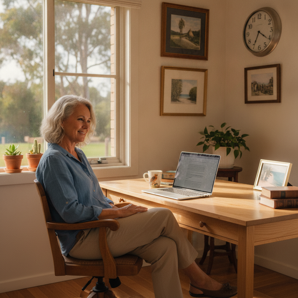 Computer cleaning in Parliament House (5000) — a local resident at home with a clean, fast, dust-free computer running cool and quiet